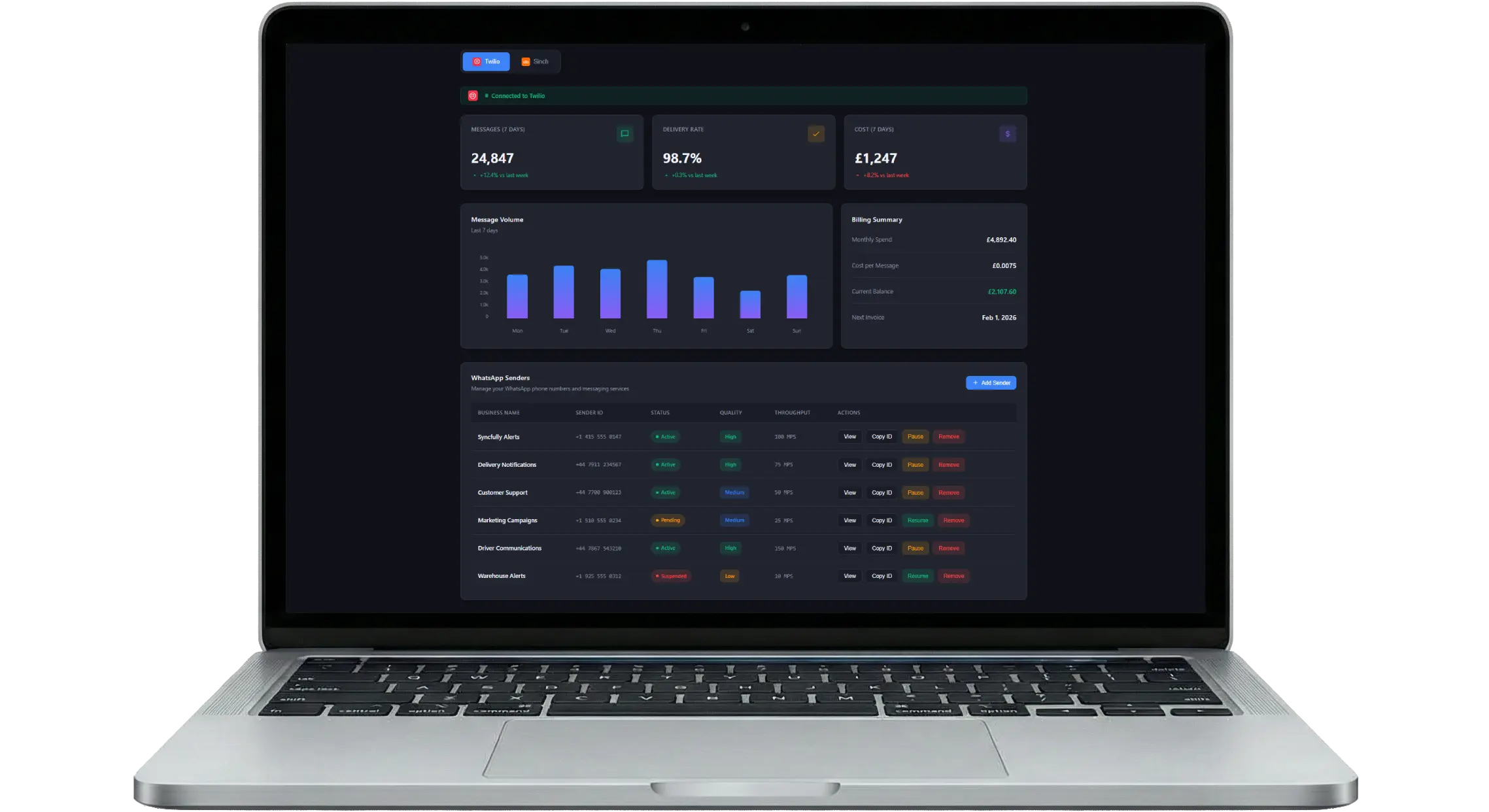 Syncfully Platform Screenshot